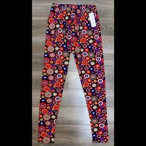 Psychedelic flowers Sweetlegs Leggings
